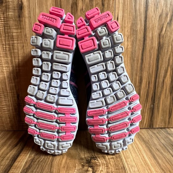 Reebok RealFlex Train 4.0 Womens Running Shoes Blue Pink AR3055 EUC Size 8.5 - Picture 6 of 7